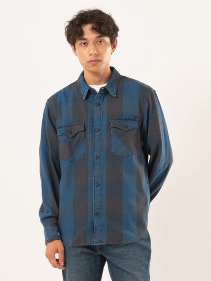 リラックスフィット ウエスタンシャツ