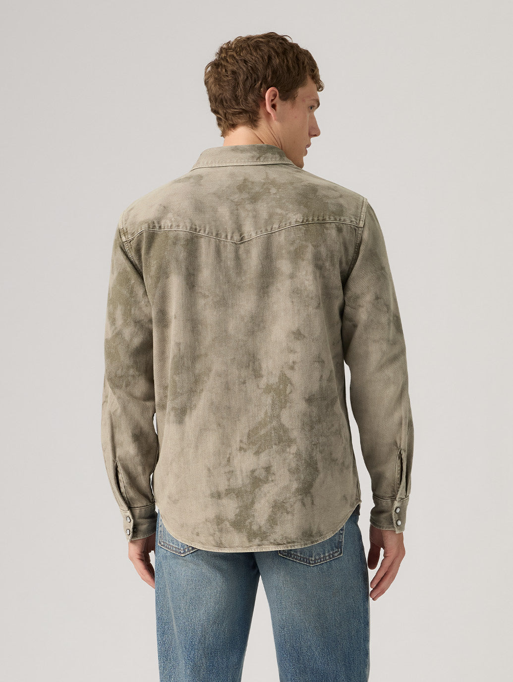 リラックスフィット ウエスタンシャツ