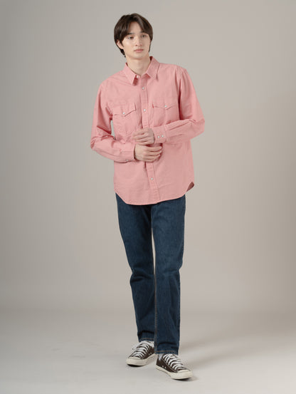 リラックスフィット ウエスタンシャツ