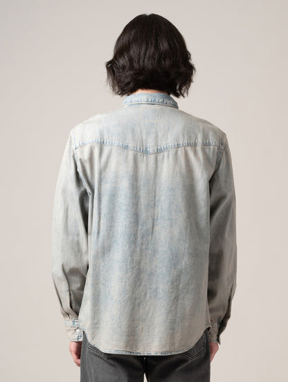 リラックスフィット ウエスタンシャツ