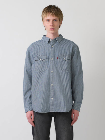 リラックスフィット ウエスタンシャツ