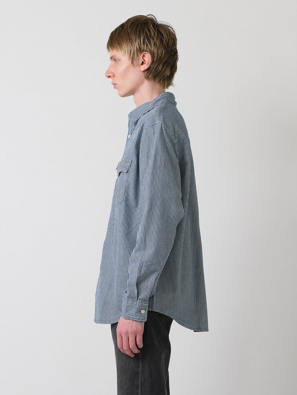 リラックスフィット ウエスタンシャツ