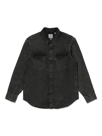 リラックスフィット ウエスタンシャツ