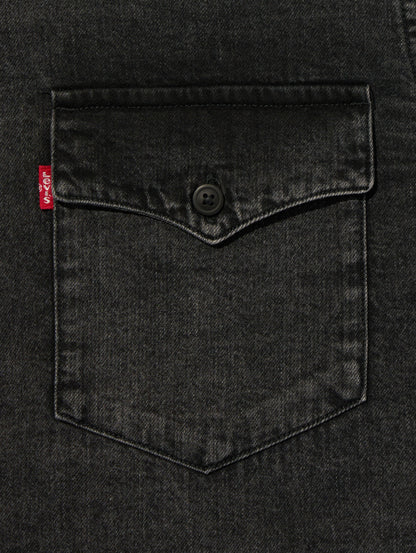 リラックスフィット ウエスタンシャツ