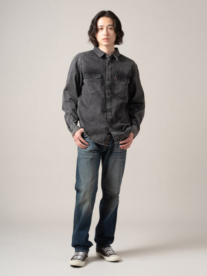 リラックスフィット ウエスタンシャツ