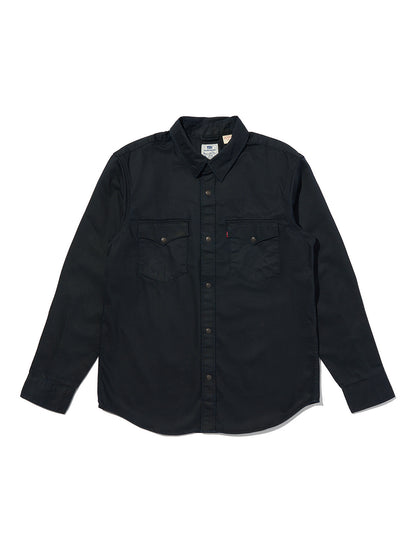 リラックスフィット ウエスタンシャツ