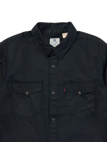 リラックスフィット ウエスタンシャツ