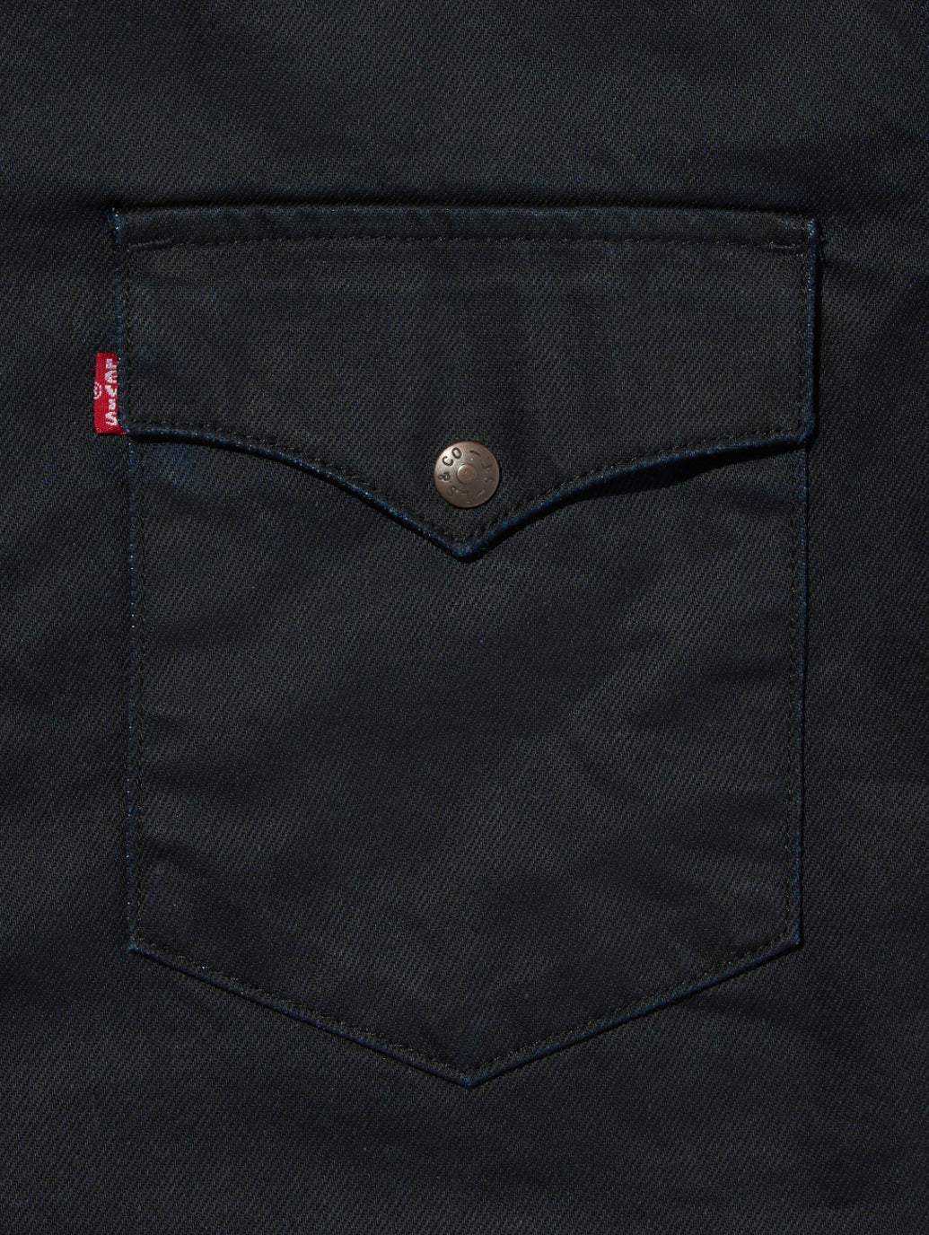 リラックスフィット ウエスタンシャツ