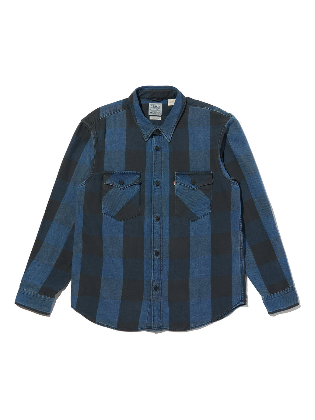 リラックスフィット ウエスタンシャツ