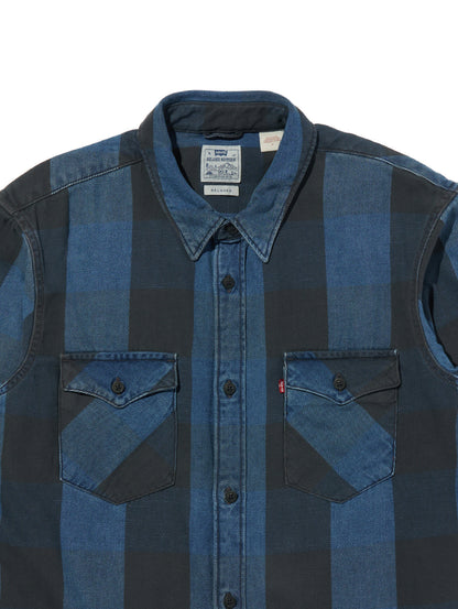 リラックスフィット ウエスタンシャツ