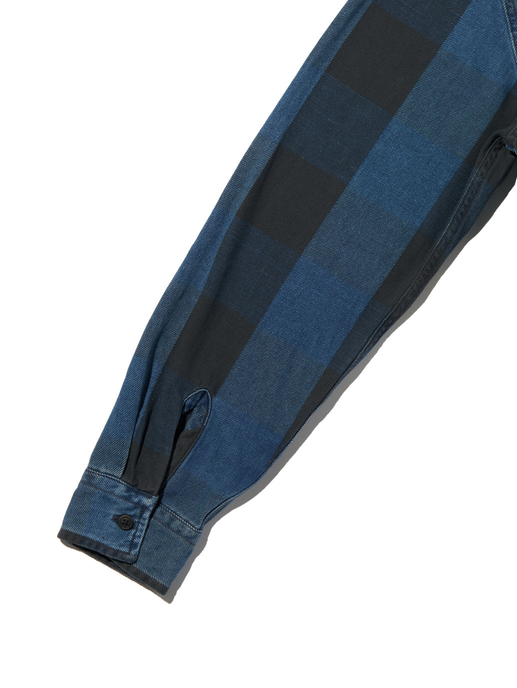 リラックスフィット ウエスタンシャツ