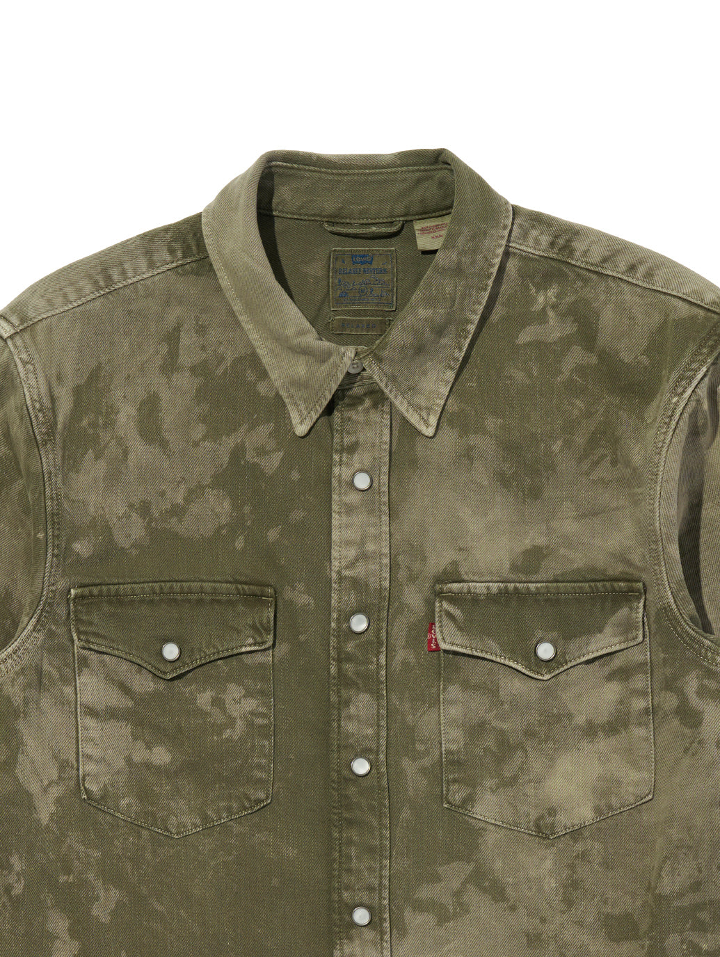 リラックスフィット ウエスタンシャツ