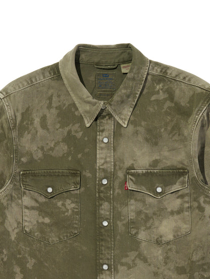 リラックスフィット ウエスタンシャツ