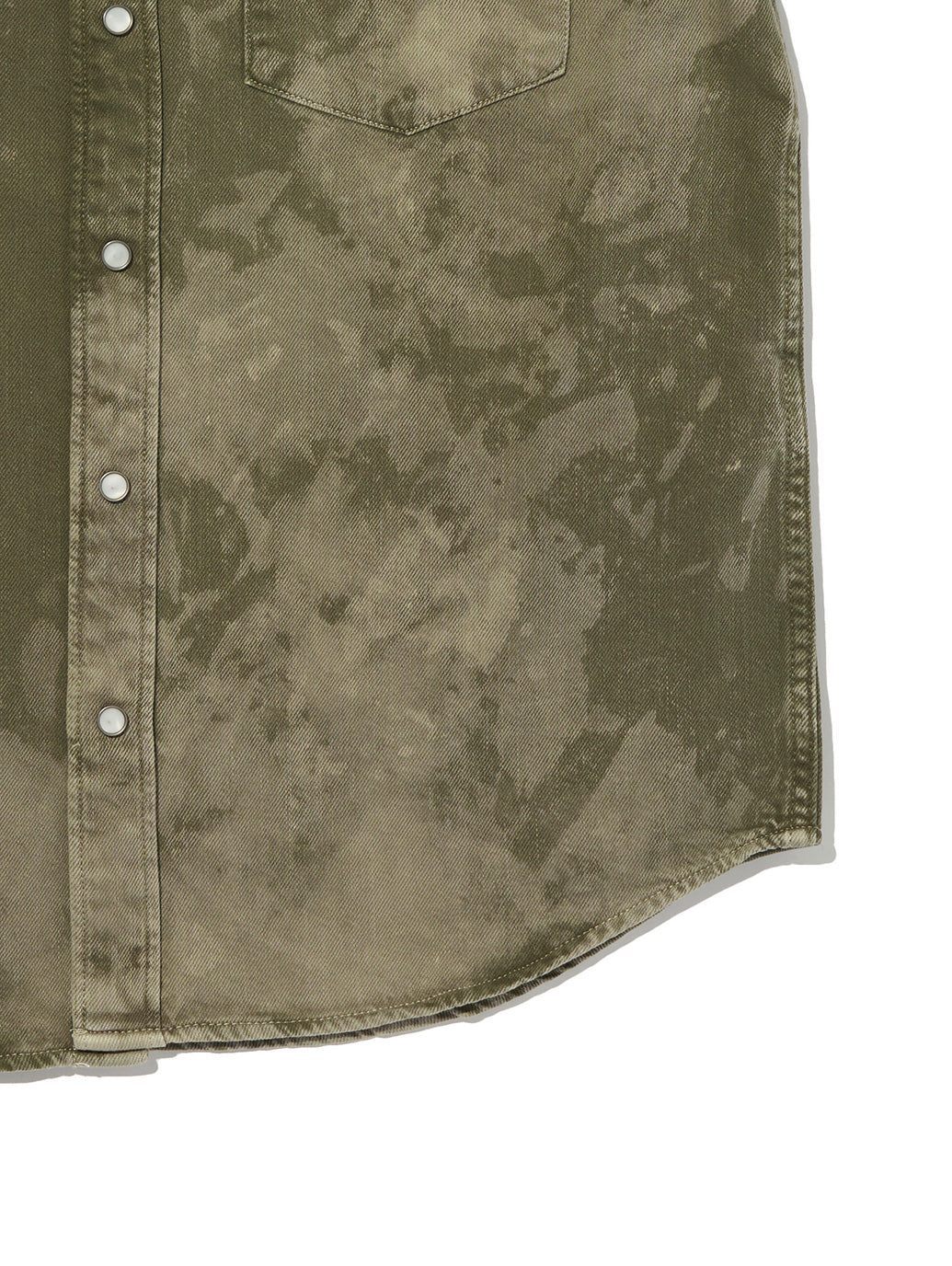 リラックスフィット ウエスタンシャツ