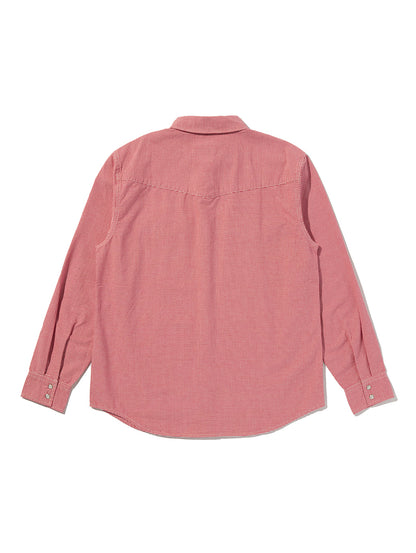 リラックスフィット ウエスタンシャツ