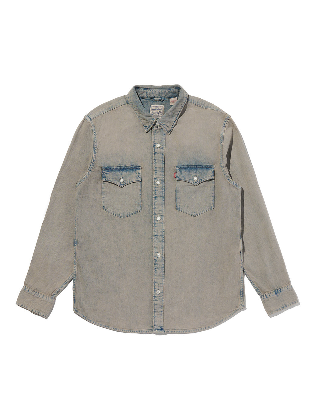 リラックスフィット ウエスタンシャツ