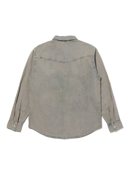 リラックスフィット ウエスタンシャツ