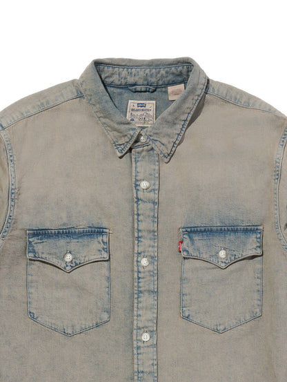 リラックスフィット ウエスタンシャツ