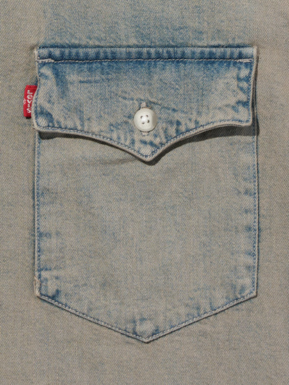 リラックスフィット ウエスタンシャツ