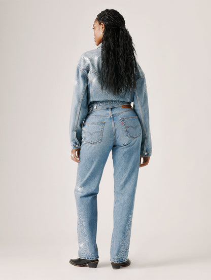 BEYONCE X LEVI’S® 501®'90S ジーンズ ミディアムインディゴ