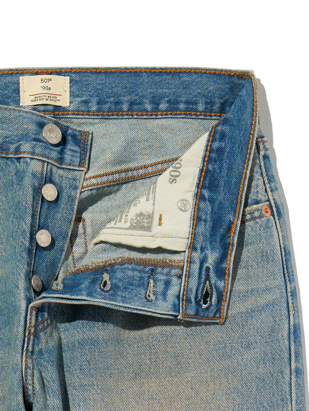 501®'90S ジーンズ ミディアムインディゴ