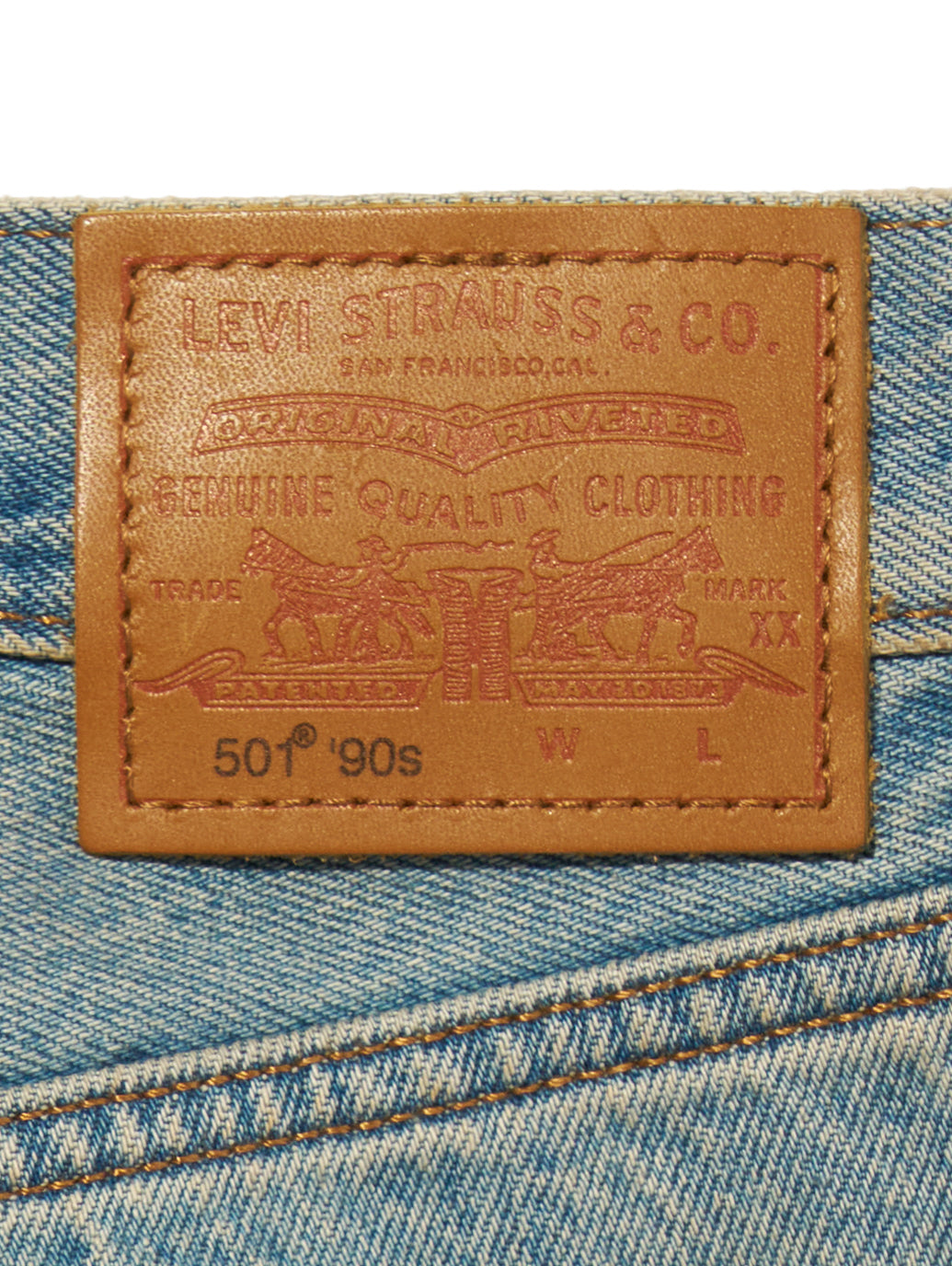 501®'90S ジーンズ ミディアムインディゴ