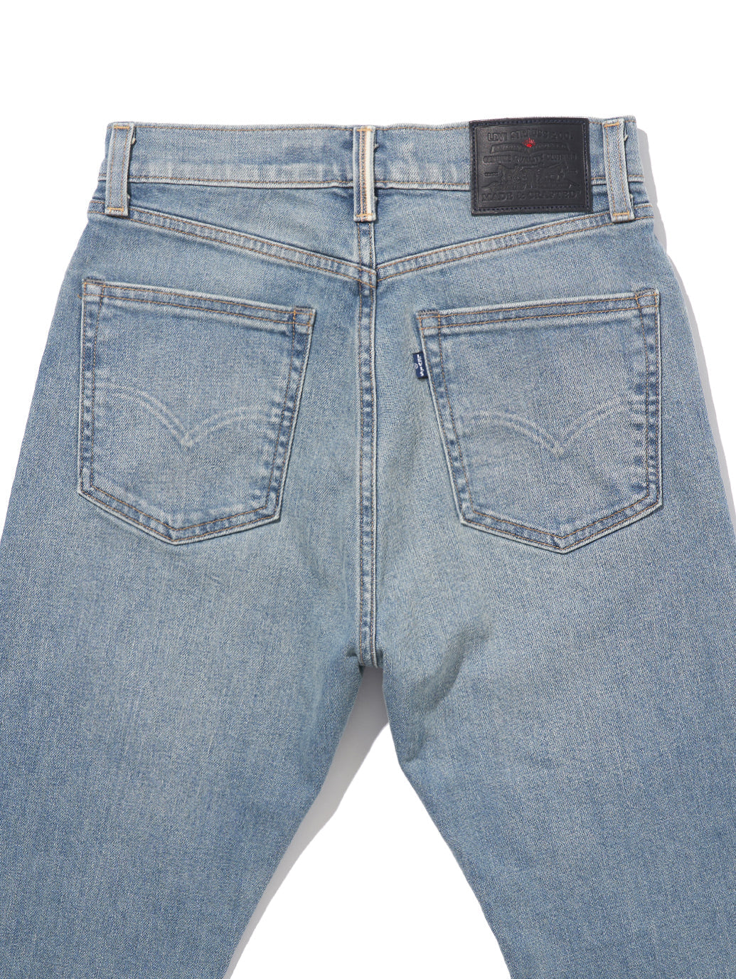 LEVI'S® MADE&CRAFTED® ハイライズ スリムジーンズ インディゴ MADE IN JAPAN
