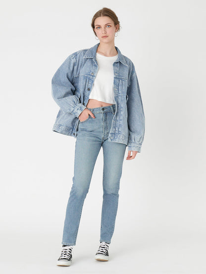 LEVI'S® MADE&CRAFTED® ハイライズ スリムジーンズ インディゴ MADE IN JAPAN