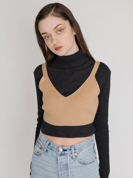 ニットビスチェ BRALETTE ICED COFFEE