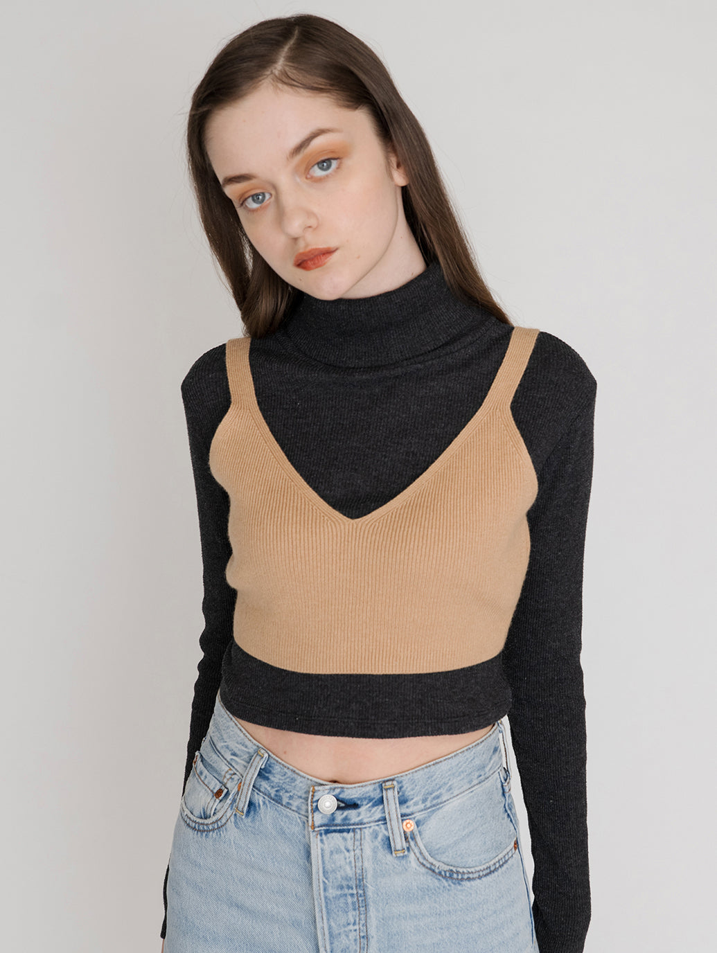 ニットビスチェ BRALETTE ICED COFFEE