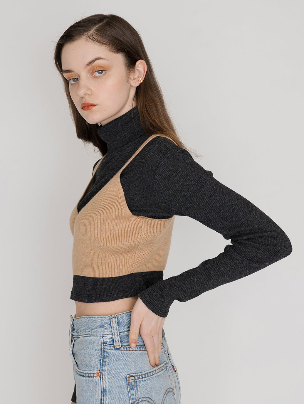 ニットビスチェ BRALETTE ICED COFFEE