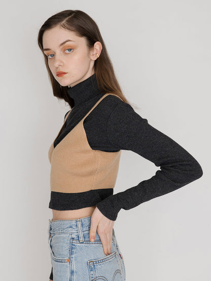 ニットビスチェ BRALETTE ICED COFFEE