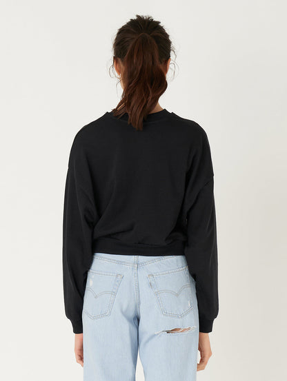 SILVERTAB™ グラフィッククルーネックスウェットシャツ ブラック BIG CAVIAR