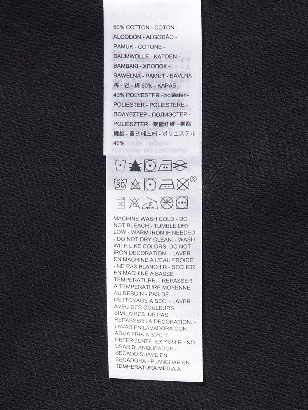 SILVERTAB™ グラフィッククルーネックスウェットシャツ ブラック BIG CAVIAR