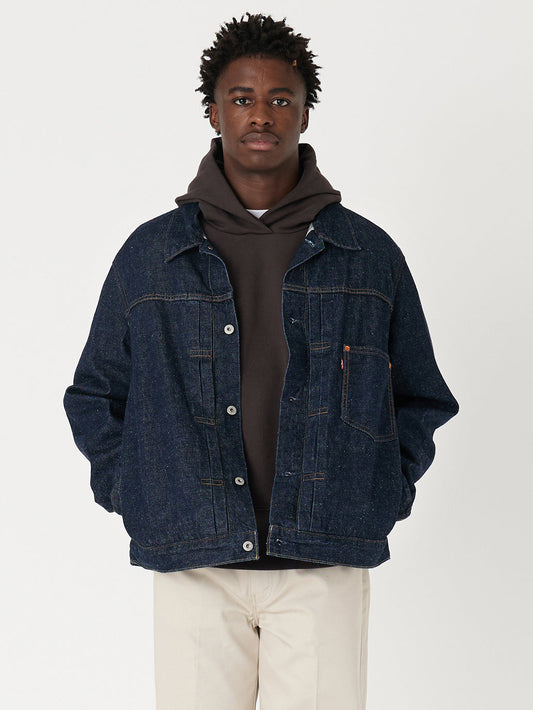 TYPE I トラッカージャケット ダークインディゴ WORN IN