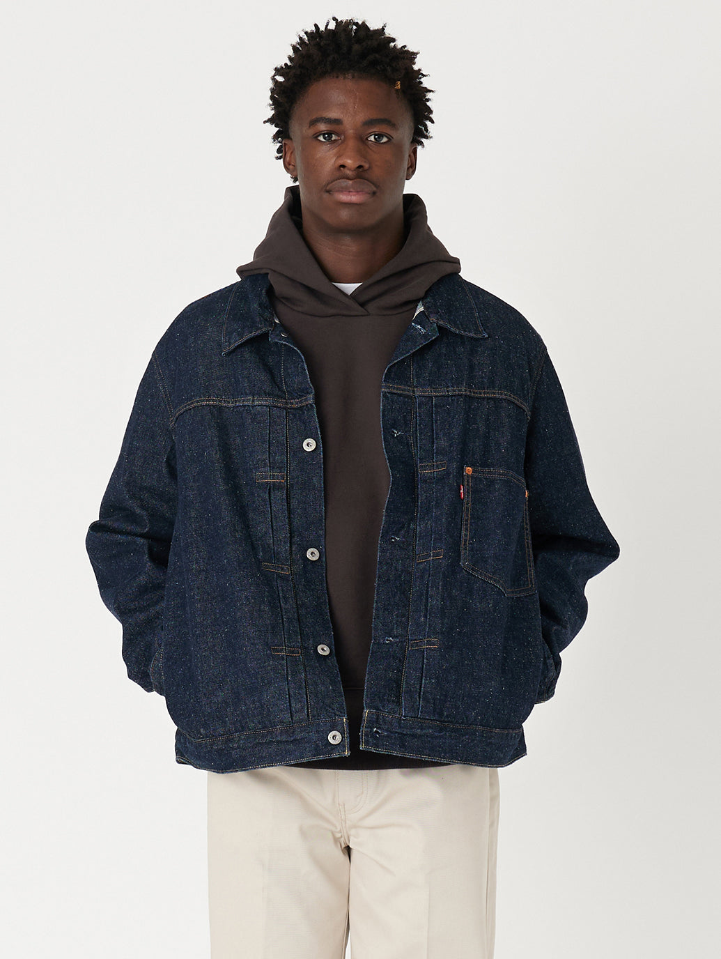 TYPE I トラッカージャケット ダークインディゴ WORN IN