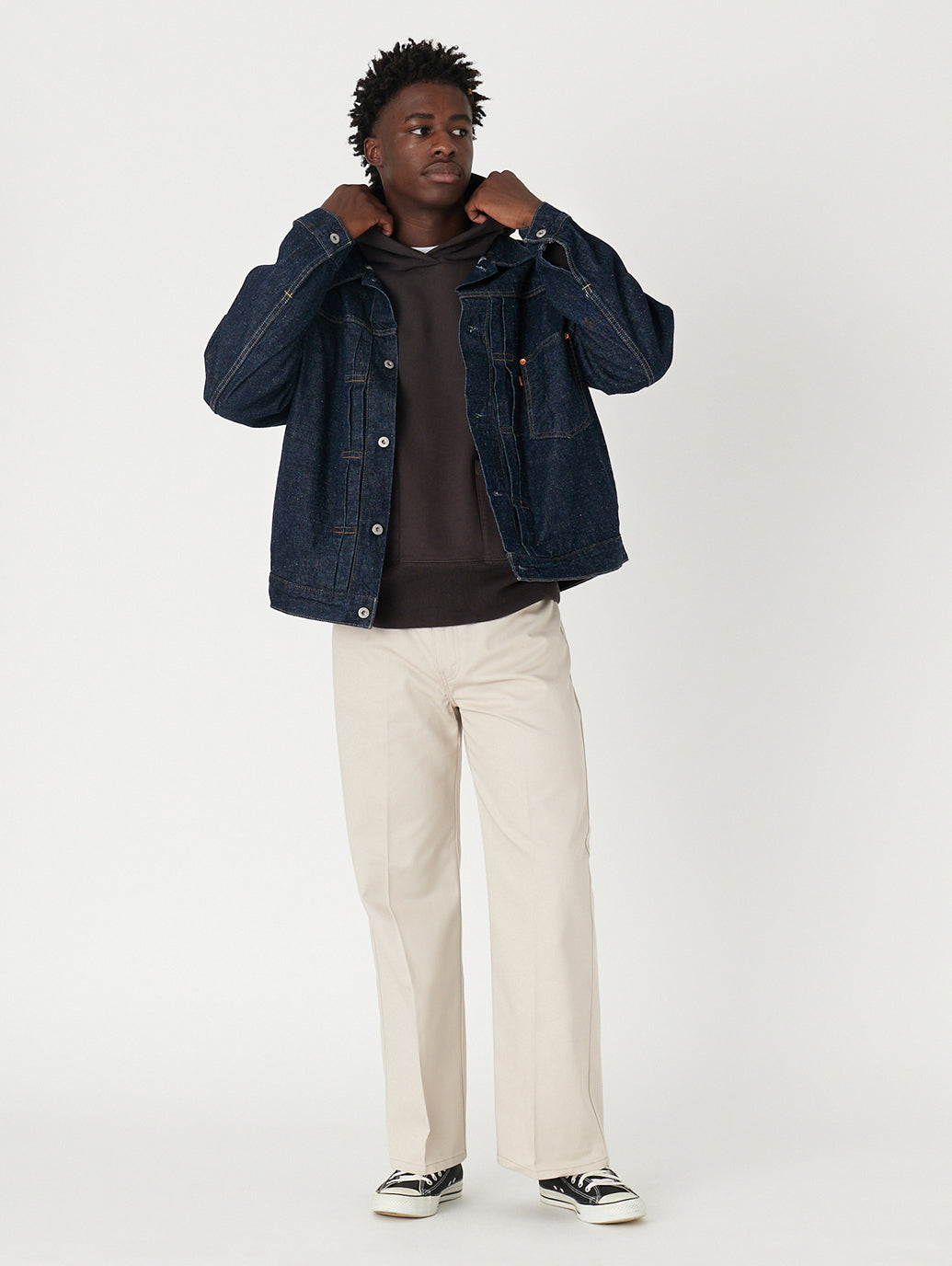 TYPE I トラッカージャケット ダークインディゴ WORN IN