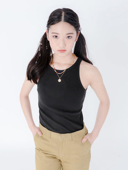 ESSENTIAL レーサー タンクトップ