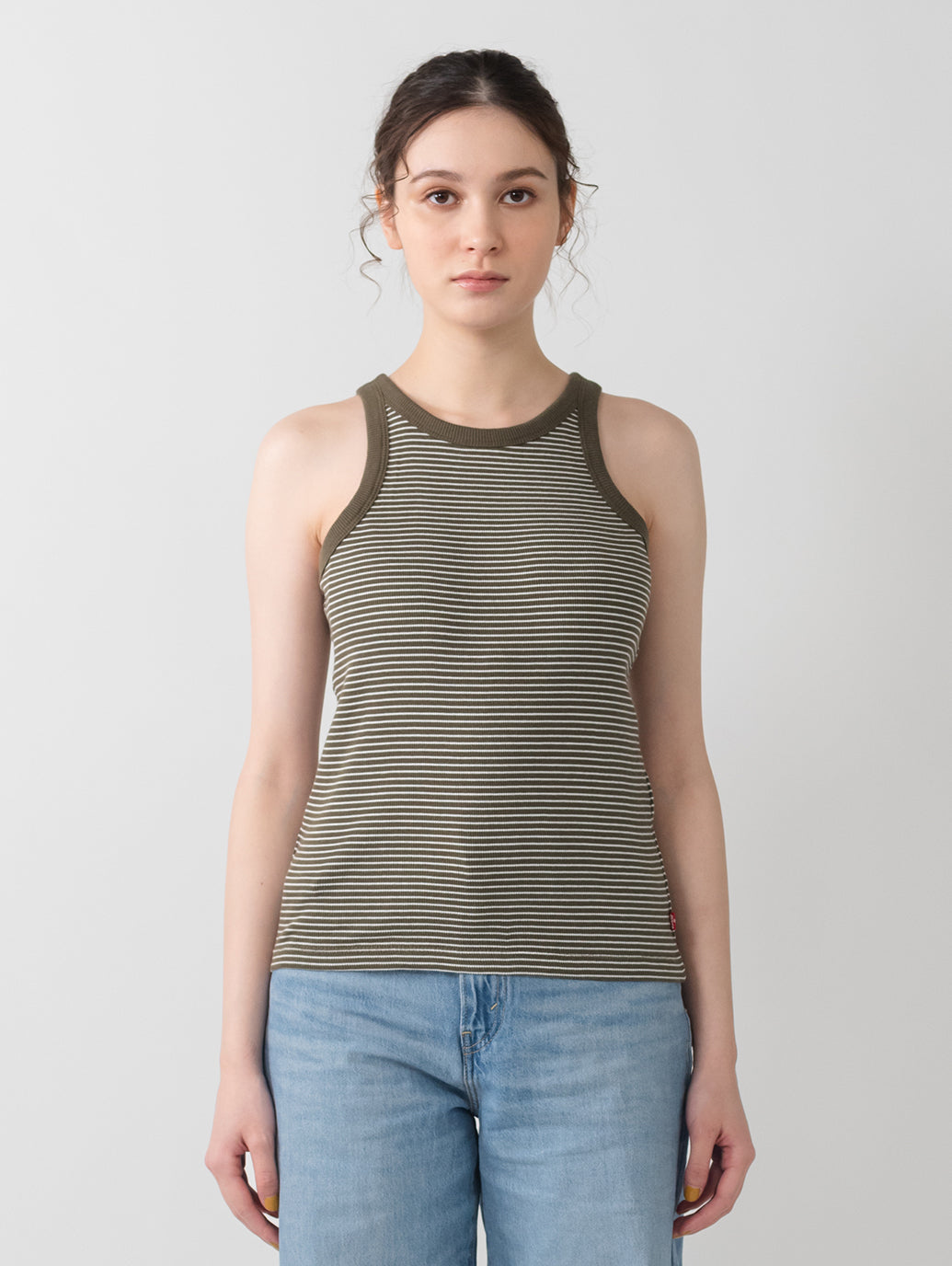 ESSENTIAL レーサー タンクトップ