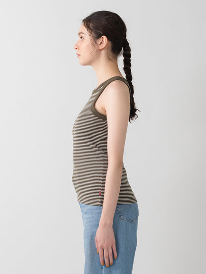 ESSENTIAL レーサー タンクトップ