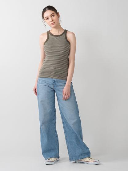 ESSENTIAL レーサー タンクトップ