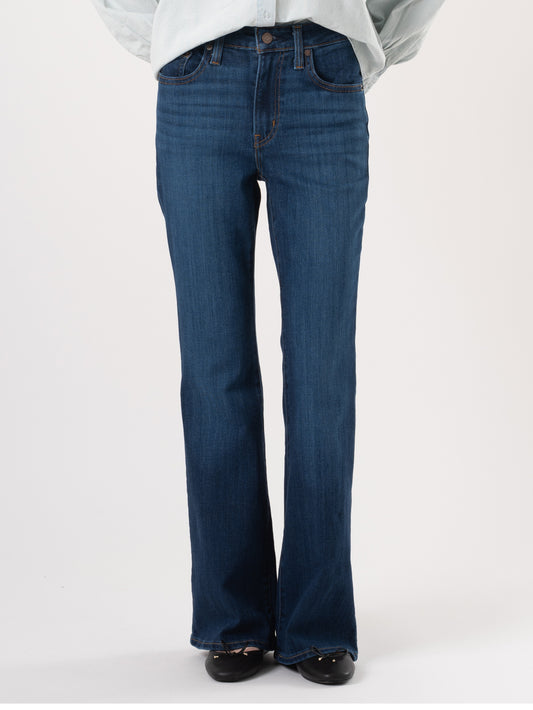 726 ハイライズフレア ジーンズ ダークインディゴ