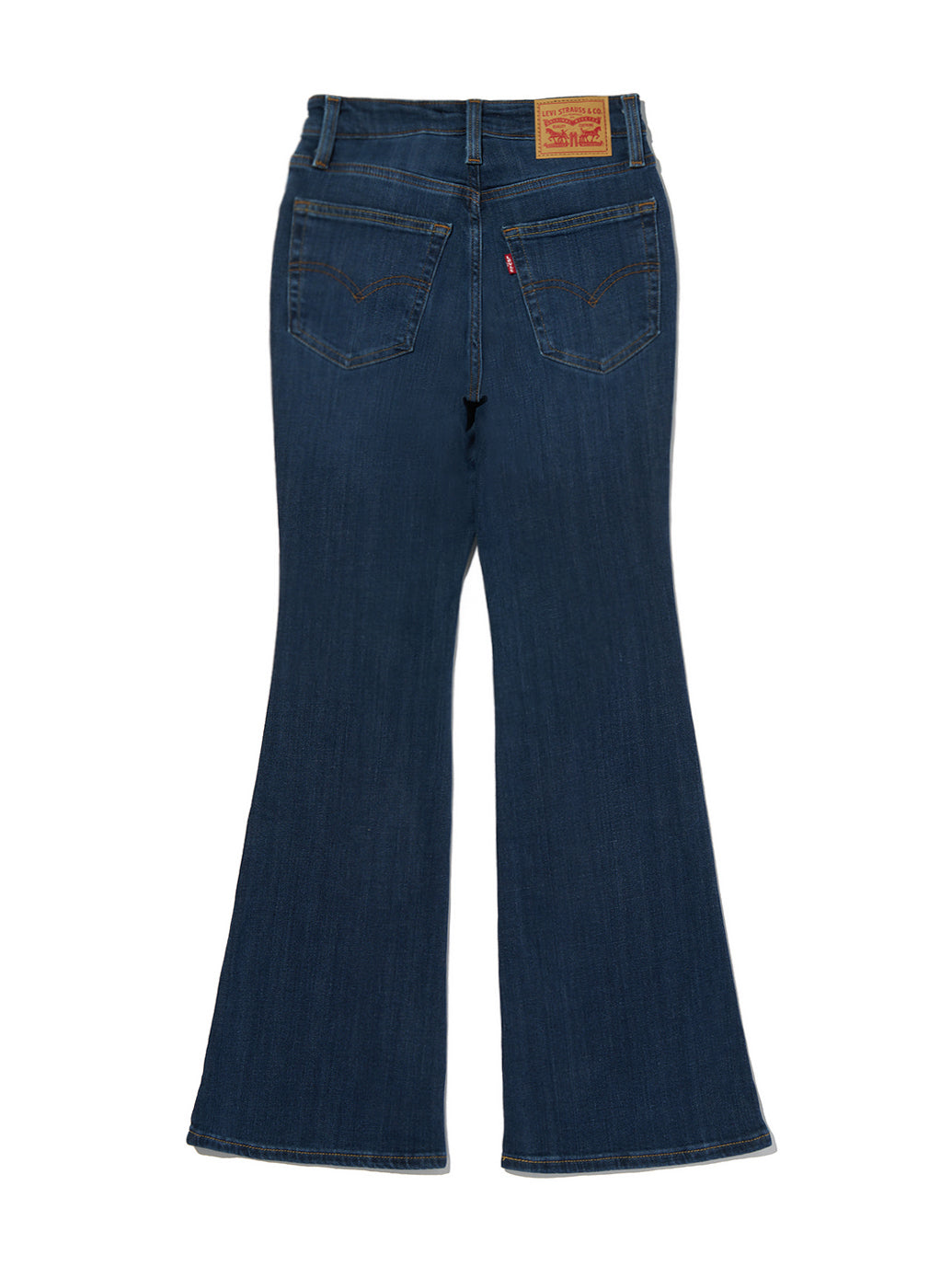 726 ハイライズフレア ジーンズ ダークインディゴ