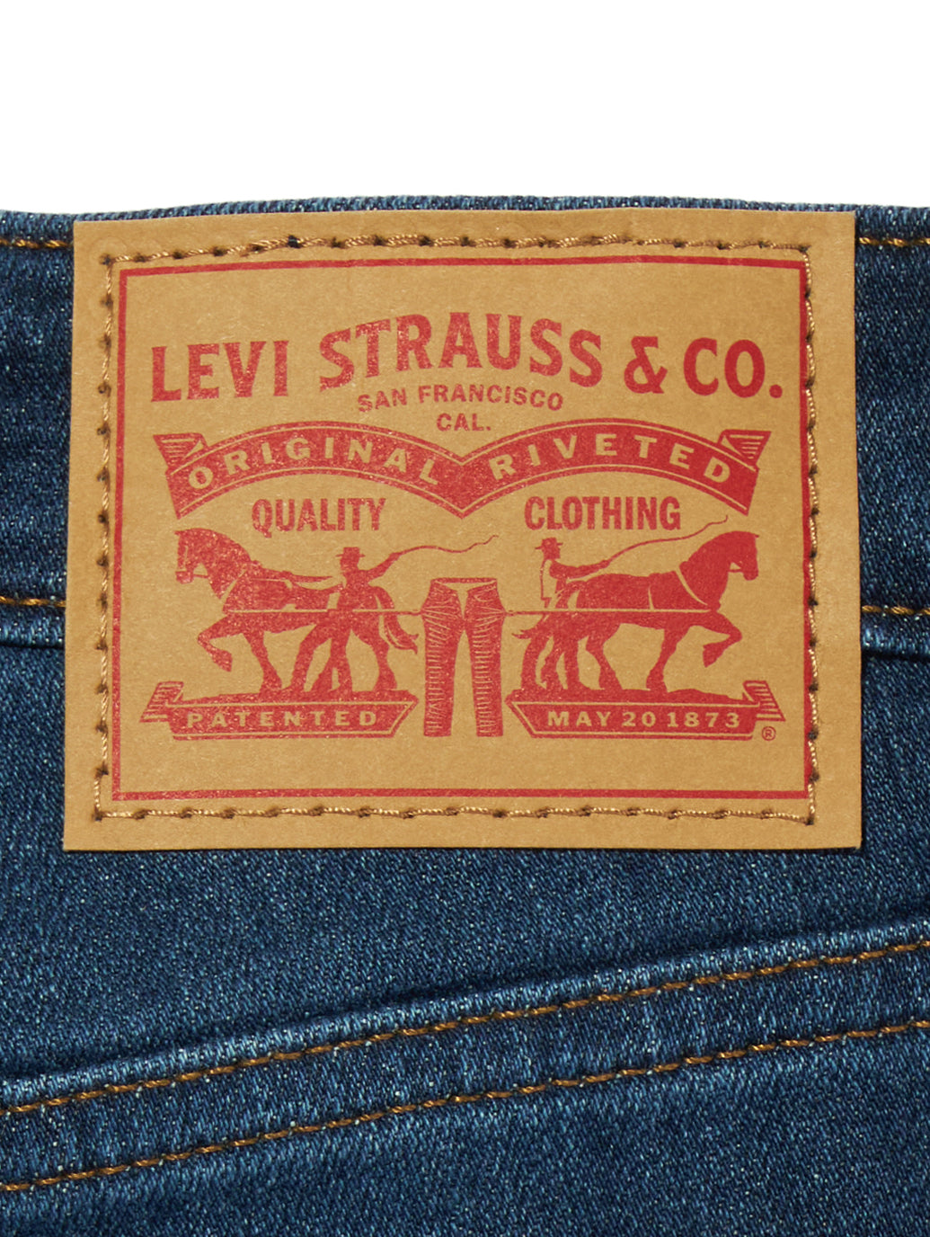 726 ハイライズフレア ジーンズ ダークインディゴ