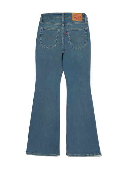 726 ハイライズフレア ジーンズ ミディアムインディゴ