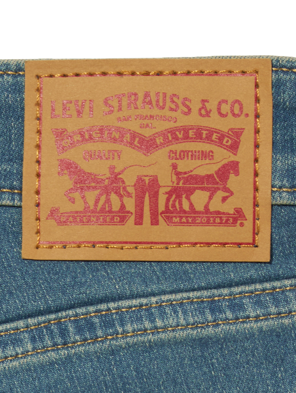 726 ハイライズフレア ジーンズ ミディアムインディゴ