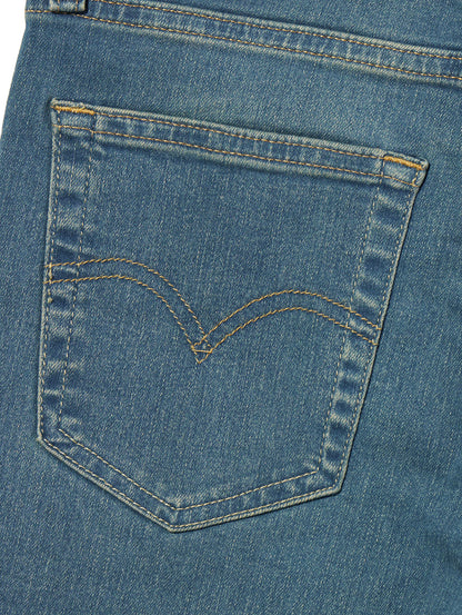 726 ハイライズフレア ジーンズ ミディアムインディゴ