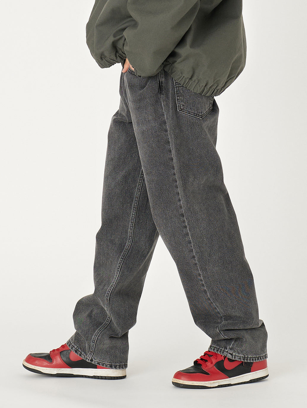 SILVERTAB™ ルーズフィット ブラック WORN IN