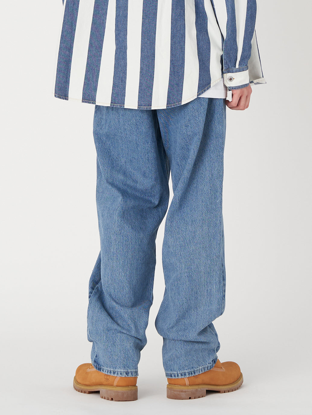 SILVERTAB™ ルーズフィット ミディアムインディゴ STONEWASH