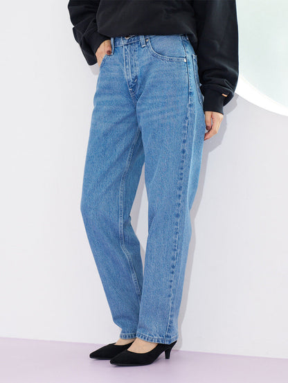 SILVERTAB™ ルーズフィット ミディアムインディゴ STONEWASH